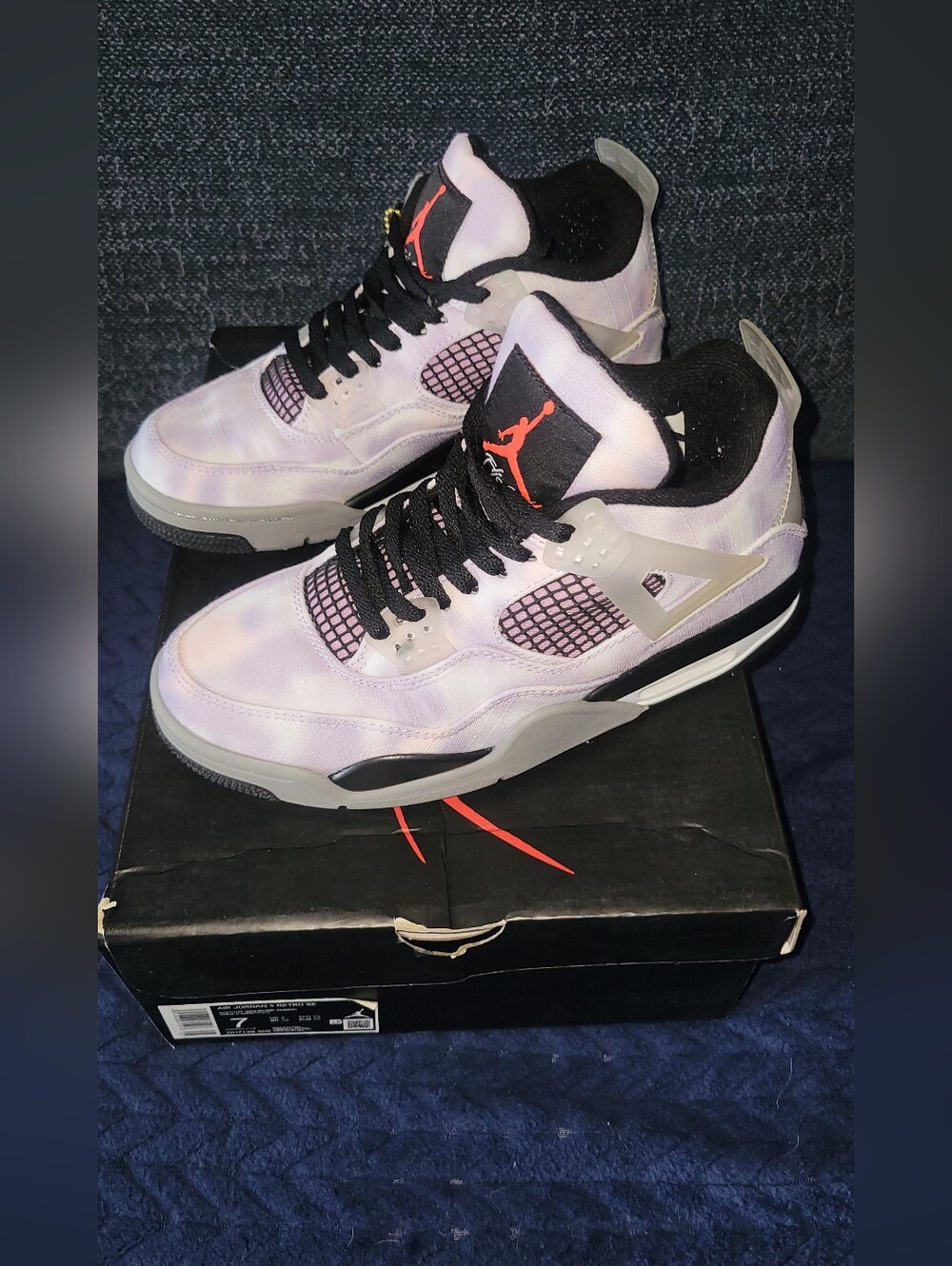 Nike Air Jordan Retro 4 Amethyst Wave Size 7